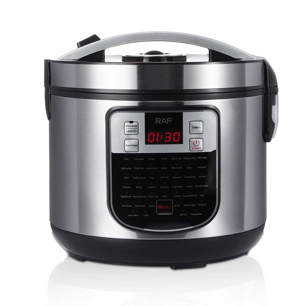 RAF 5L Electric Pressure Rice Cooker And Food Steamer