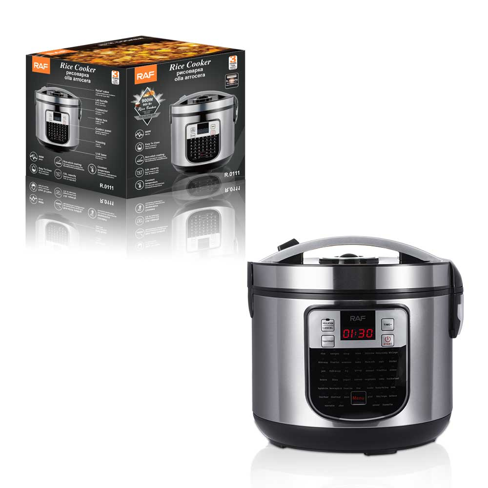 RAF 5L Electric Pressure Rice Cooker And Food Steamer