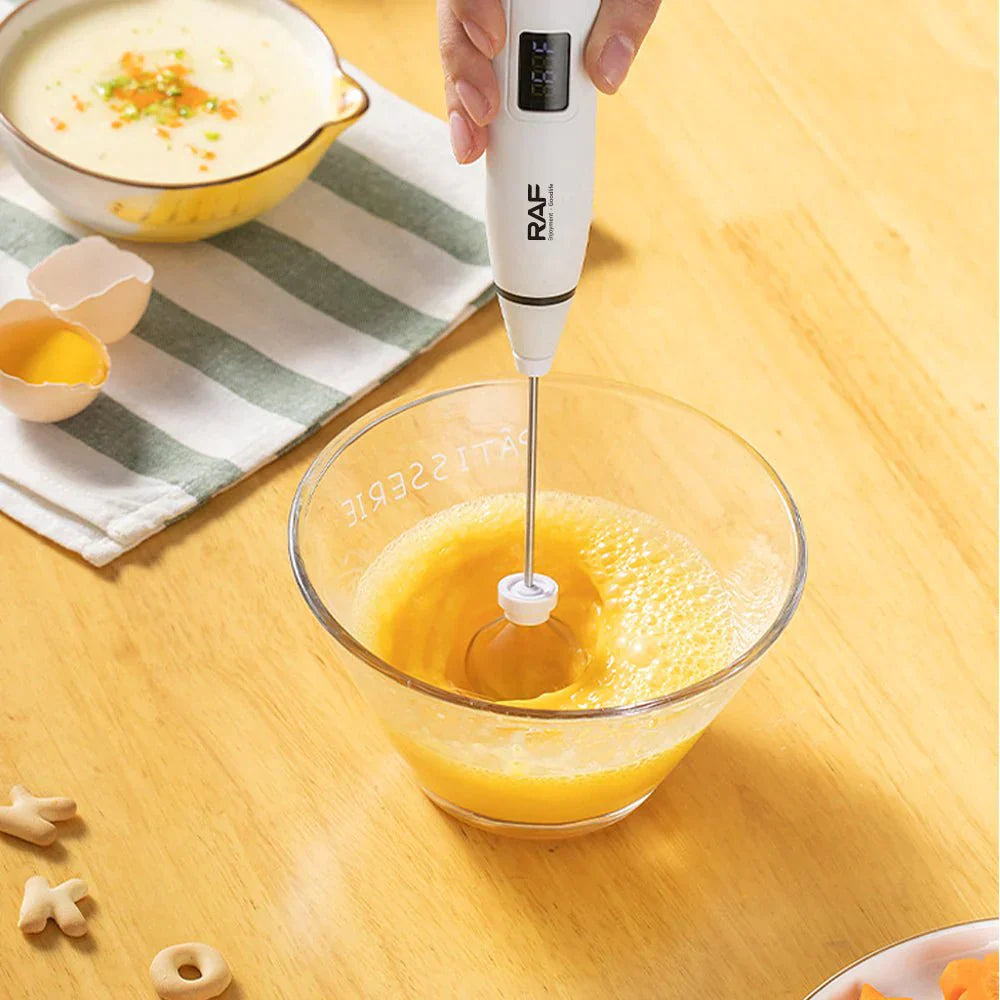 Raf Electric Egg Whisk & Coffee Mixer