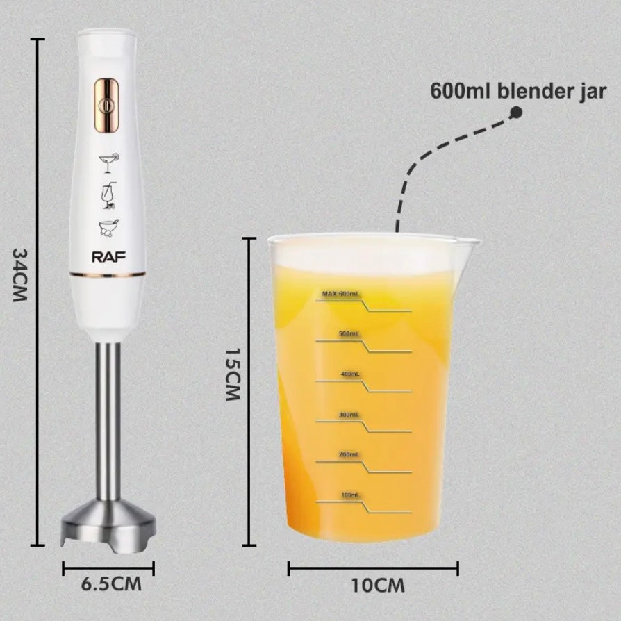 Raf Hand Blender 800W With Free Cup