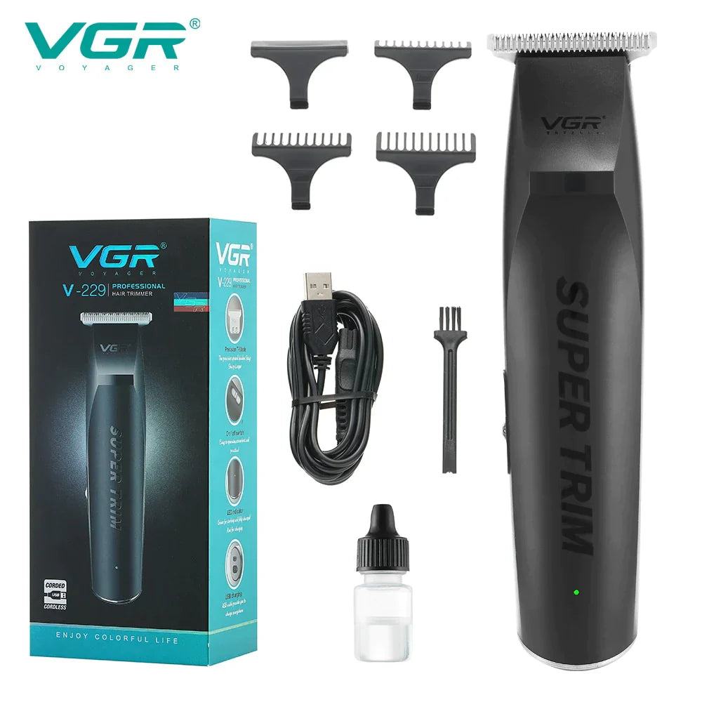 VGR Professional Hair & Beard Trimmer Clipper