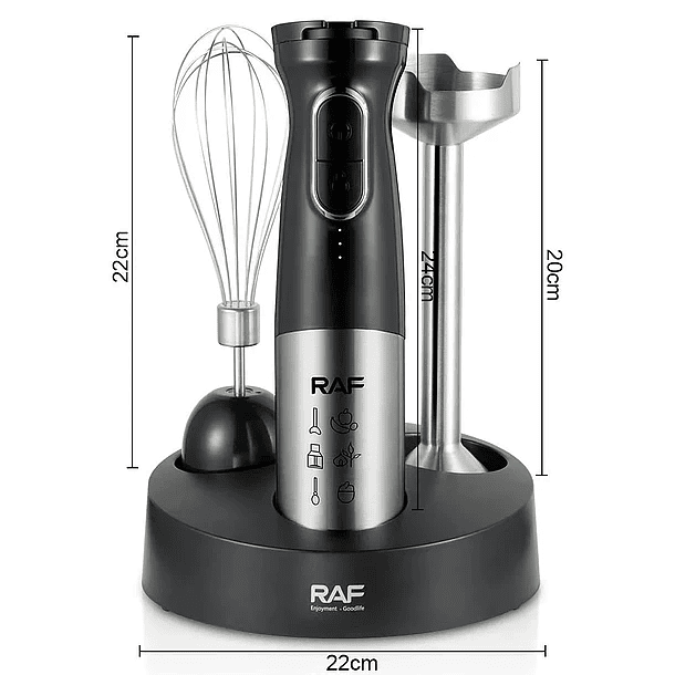RAF 200W 4 IN 1 Rechargeable Cordless Blending Set