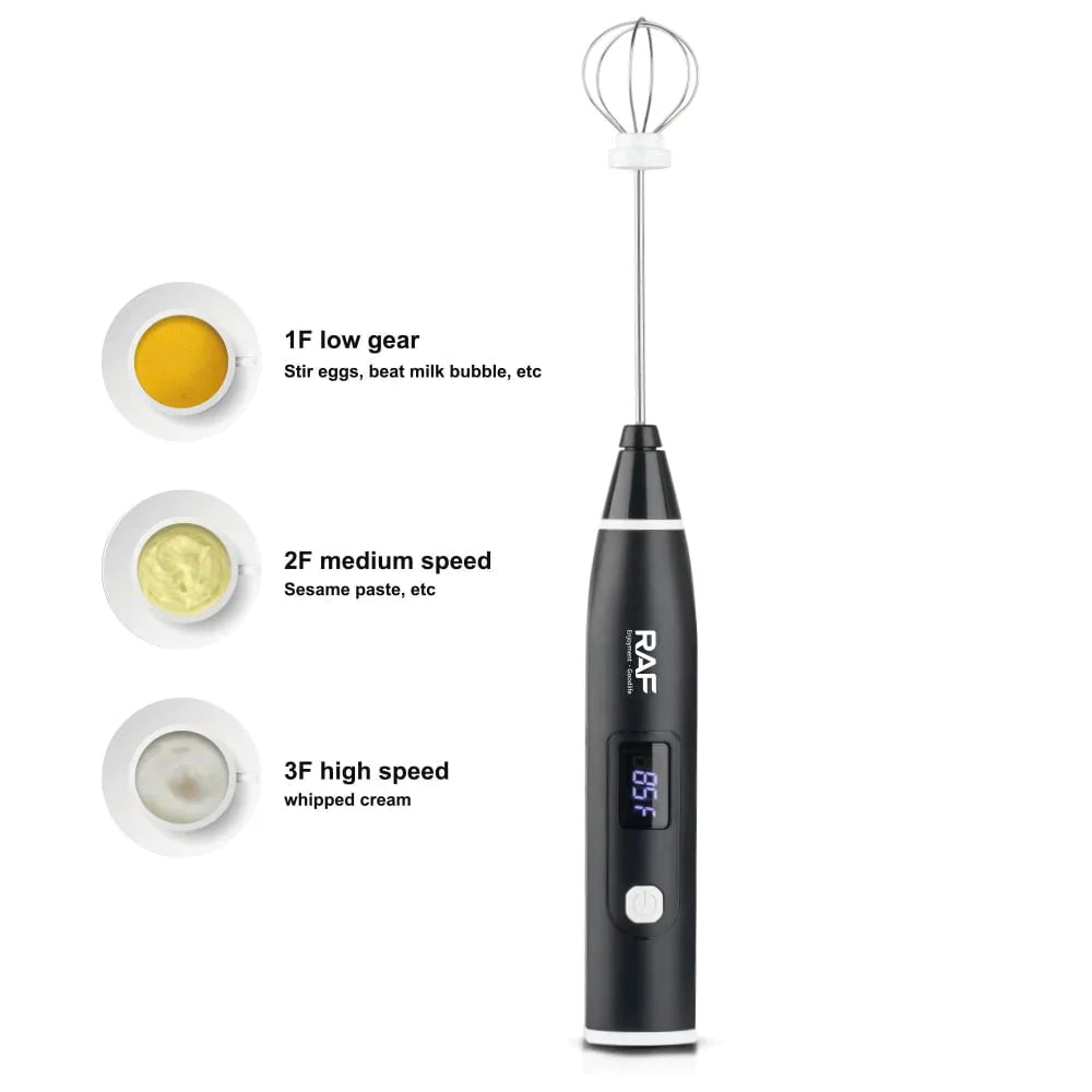 Raf Electric Egg Whisk & Coffee Mixer