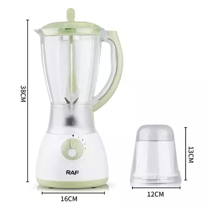 Raf Blender Stainless Steel 4 Blade 1000W 2 Cups 1.5L