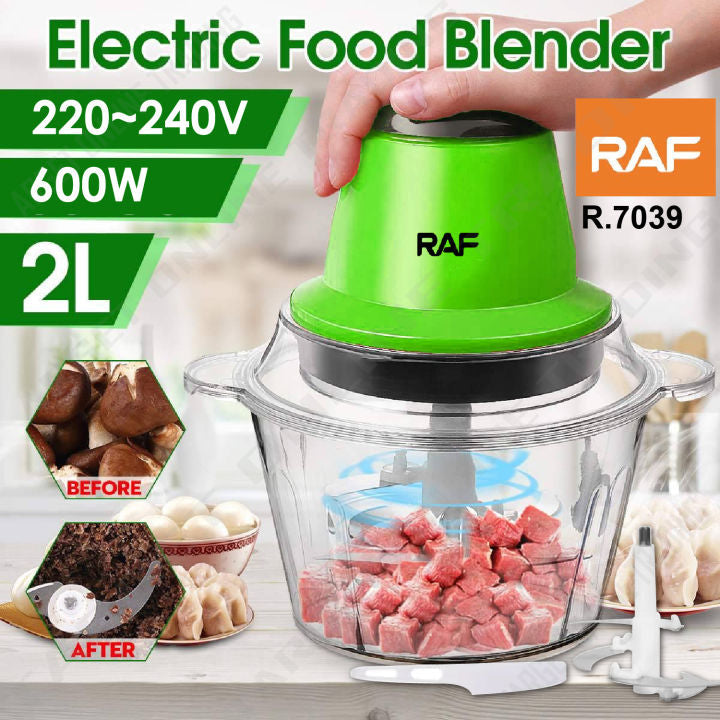 RAF 2L Electric Food Processor Meat Grinder