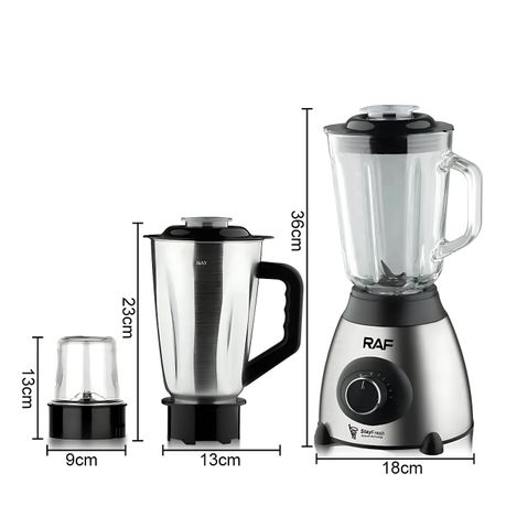 RAF 3 in 1 1000w Electric Blender